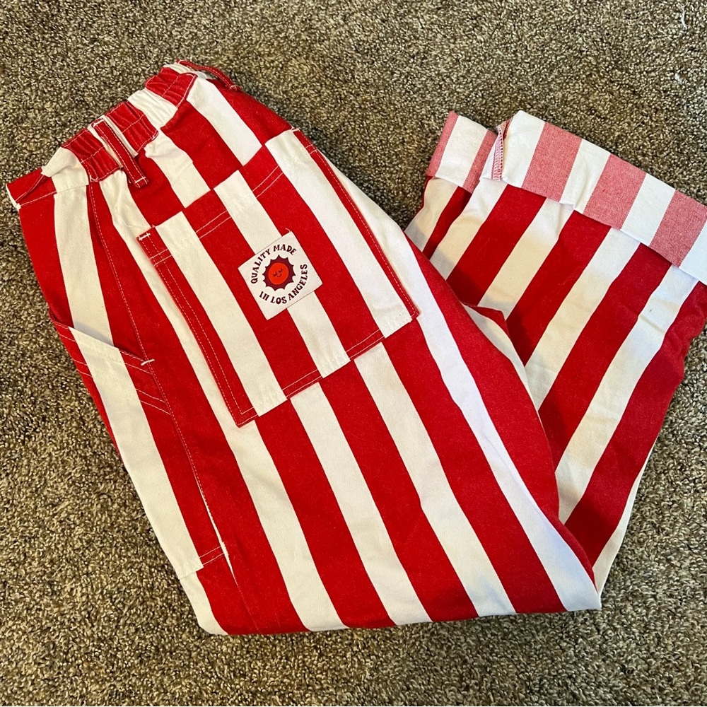 Big Bud Press Striped Work Pants